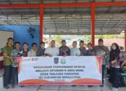 Cegah Tipikor, Pemdes Tanjung Harapan Aplikasikan E-Jaga Desa