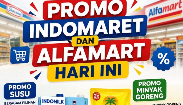 Promo Indomaret Hari Ini Banjir Diskon, Cek Juga Harga Susu dan Minyak Goreng di Alfamart