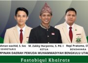 Hasil Musyda Pemuda Muhammadiyah Bengkulu Utara: Zakky Harpenta Ketua, Abdurrahman Wachid Sekretaris, Repi Pratomo Bendahara