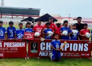 Tekuk Persipa di Final, Utara United BMN U12, Wakili Bengkulu ke Piala Presiden