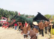 Euforia Kemerdekaan RI ke-81, Desa Tanjung Harapan (Sp3) Gelar Karnaval Kebangsaan Ogoh-Ogoh