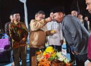 Meriah! Syukuran dan Do’a Bersama HUT Desa Tanjung Harapan Ke-42 Dihadiri Wabup Sumarno dan Jajaran Pejabat Daerah