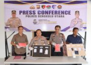 Transaksi Pembayaran Via Transfer, Barang Sistem Peta, Polres Bengkulu Utara Amankan 7 Tersangka dan 10,59 Gram Sabu-Sabu