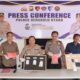 Transaksi Pembayaran Via Transfer, Barang Sistem Peta, Polres Bengkulu Utara Amankan 7 Tersangka dan 10,59 Gram Sabu-Sabu