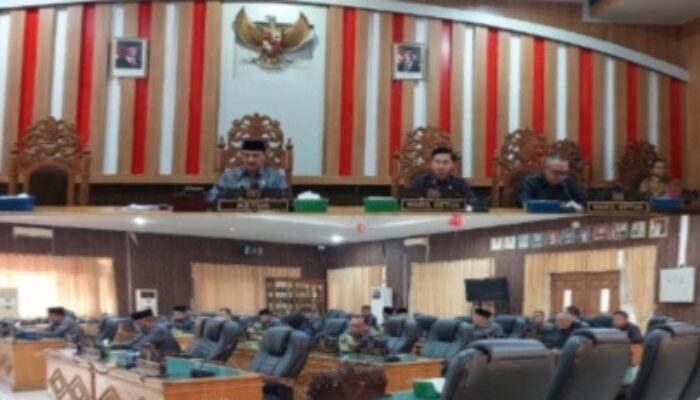 DPRD Bengkulu Utara Bahas Laporan Pansus Perubahan Perda Pajak